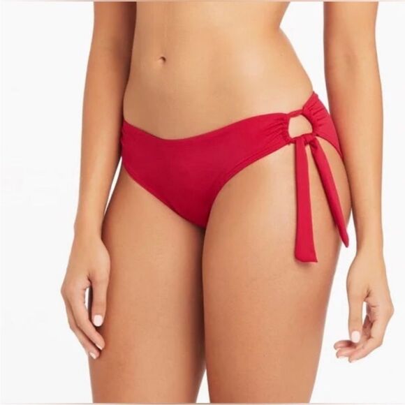 Sea level essentials, Tie sides, bikinis swim bottoms - Picture 1 of 9